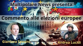 Elezioni Europee il commento di Gianluca Savoini [upl. by Hserus]