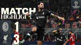 Champions League comeback in the San Siro AC Milan 13 Liverpool  HIGHLIGHTS [upl. by Sarene]