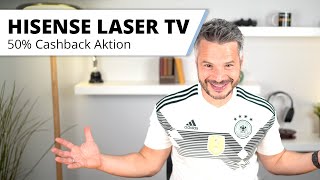 HISENSE Laser TV  50 Cashback wenn Deutschland den WM Titel holt [upl. by Marian943]