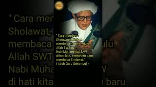 Membaca Sholawat  Abah Guru Sekumpul ceritabudiman6066 abahgurusekumpul nasehat quotes [upl. by Nikita]