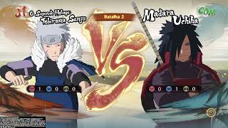 TOBIRAMA VS MADARA NARUTO SHIPPUDEN ULTIMATE NINJA STORM 4 [upl. by Arrac183]