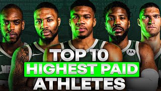 Top 10 Highest Paid Athletes 2024 [upl. by Ahsa]