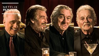 Pacino De Niro amp Pesci Discuss Their Acting Methods in Scorsese’s The Irishman  Netflix [upl. by Buatti]