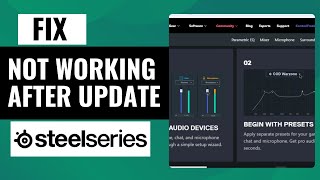 How to Fix SteelSeries Sonar Not Working After Update Easy Solutions [upl. by Damek656]