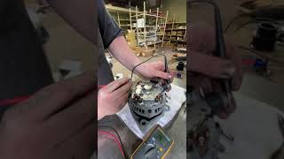 How to test your alternator with a multi meter for functionality  shorts  damage [upl. by Latt]