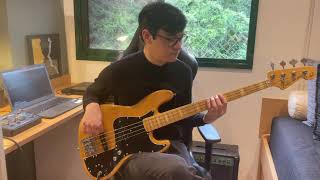 Put On A Smile  Silk Sonic Bass Cover  Erick Tan silksonic basscover [upl. by Laram]