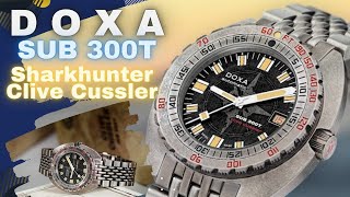 New Release  Doxa SUB 300T Sharkhunter Clive Cussler [upl. by Celik]