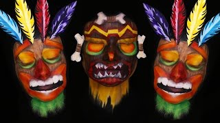 Crash Bandicoot Makeup Tutorial 2 in 1 [upl. by Bartlett]