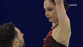 2024 ISU Four Continents Pairs FS Deanna StellatoDudek amp Maxime Deschamps [upl. by Cinemod173]