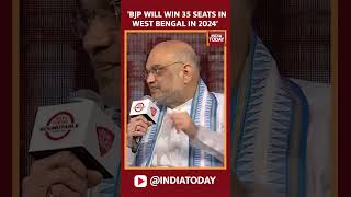 BJP Will Win 35 Seats In West Bengal In 2024 Lok Sabha Polls Amit Shah [upl. by Ahsain]