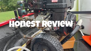 Simpson 4gpm Pressure Washer Review [upl. by Ecnarretal]