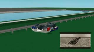 Gary Bettenhausen 1967 Daytona crash  possible Roblox Reenactment [upl. by Mccafferty]