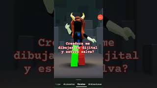 No había negro en la paletav music dijitalrobloxselvadrawincreator CCMatsukyTortita [upl. by Phare]