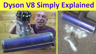 Right Choice For You Dyson V8 Cordless Vacuum Cleaner AssemblyTestReview [upl. by Vasily]