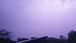 Retreating Monsoon fireworks in Goa October 2021  12 1 [upl. by Adnema]