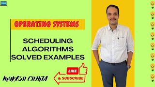 Scheduling Algorithms  assignment problems amp solutions real time scheduling MLQ amp MLFQ algorithms [upl. by Burt]