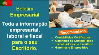 Apresentação e Conteúdo do Portal online do Boletim Empresarial [upl. by Yasnil233]