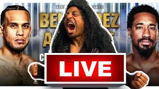 David Benavidez Vs Demetrius Andrade  LIVE COMMENTARY [upl. by Odin407]