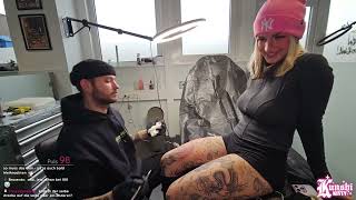 🌸⭐️ XXL DRACHEN amp SCHMETTERLINGE TATTOOS  UNCUT IRL STREAM VOD  20112024 ⭐🌸 [upl. by Ydarb]