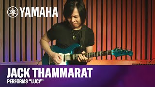 Yamaha  Jack Thammarat performs “Lucy” with his Pacifica 612VIIX amp THR10II Wireless [upl. by Airtina]