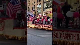 Holy Cross Parish Maspeth Pulaski Day Parade 2023 NYC  Parada Pułaskiego Nowym Jorku 2023 [upl. by Oinotnanauj]