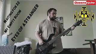 Queensrÿche  Eyes of a Stranger bass cover  tabs in description [upl. by Schifra]