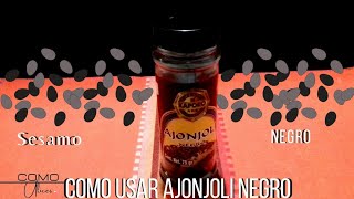 Como usar ajonjolí negro en la cocina sesamo negro en ensaladas pasta y mas [upl. by Scornik817]