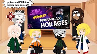 HOKAGES react A PERGUNTE AOS HOKAGES 😂❤️ [upl. by Emmalee]