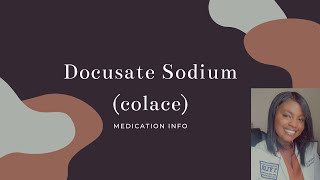 Docusate sodium for constipation [upl. by Tiena]