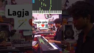 Lagja Gale piano cover shorts piano guitar music [upl. by Bradford]