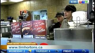 Tim Hortons 3  Coffee Order [upl. by Eigroeg]