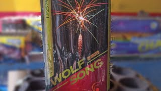 Wolf Song 25 shots by Legendary Fireworks  New Year 2022 Philippines [upl. by Smitt]