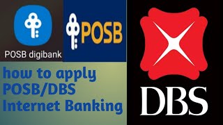 How to Apply POSBDBS Digibank internet ibanking with your mobile phone [upl. by Netsriik]