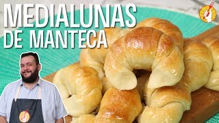 Cómo hacer MEDIALUNAS DE MANTECA Express  Receta DE PANADERÍA  Tenedor Libre [upl. by Ahtanoj]