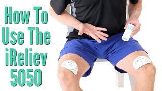 Step by Step How to Use a Wireless TENS Unit For Pain Control The iReliev 5050 [upl. by Hertzfeld]