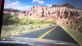 Indian Creek Scenic Dr Moab to canyonlands National Park UT [upl. by Ardnac36]