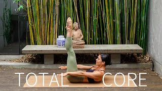 20 MIN TOTAL COREAB WORKOUT  AtHome Pilates [upl. by Hannon]