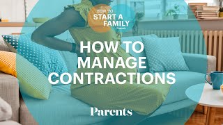 Managing Your Contractions  How to Start a Family  Parents [upl. by Akoyin323]