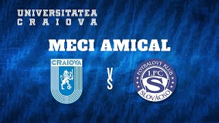 🔵 LIVE  Universitatea Craiova  FC Slovácko [upl. by Elbag]