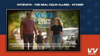 VoteVets  The Real Colin Allred  TXSEN 30 sec [upl. by Giraud506]