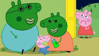 Zombie Apocalypse Zombies Appear At The Maternity Hospital🧟‍♀️  Peppa Pig Funny Animation [upl. by Littell]