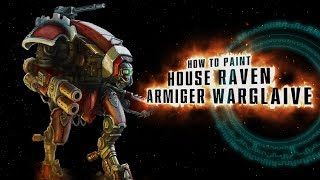 How to paint House Raven Armiger Warglaive [upl. by Llewen]