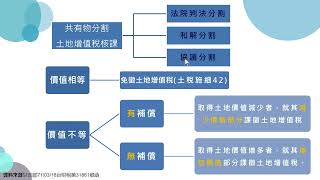 土地稅法土地增值稅共有物分割納稅義務人是誰😎 [upl. by Hirschfeld]