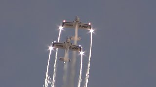 clacton airshow firework flight clips and pier fireworks 2022 [upl. by Keviv]