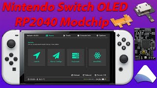 How to install hwfly RP2040 to your Nintendo Swtich Lite Lets play all the games FREE [upl. by Jacynth]