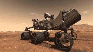 Mars Science Laboratory Curiosity Rover Animation [upl. by Okubo]