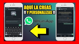 Como HACER una COMUNIDAD en WHATSAPP ✅2024✅ [upl. by Dulciana341]