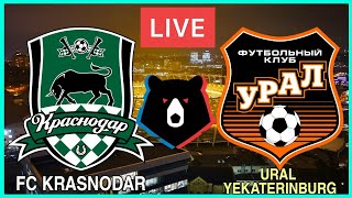 🔴LIVE FC KRASNODAR vs URAL SVERDLOVSK OBLAST RUSSIA  PREMIER LEAGUE LIVE FOOTBALL MATCH HD 2022 [upl. by Carmine]