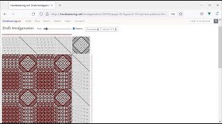 Handweavingnet Amalgamation Drafting [upl. by Hnad]