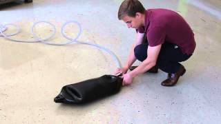 Inflating SEATEC fenders [upl. by Notecnirp]